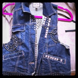 Beautiful jean vest